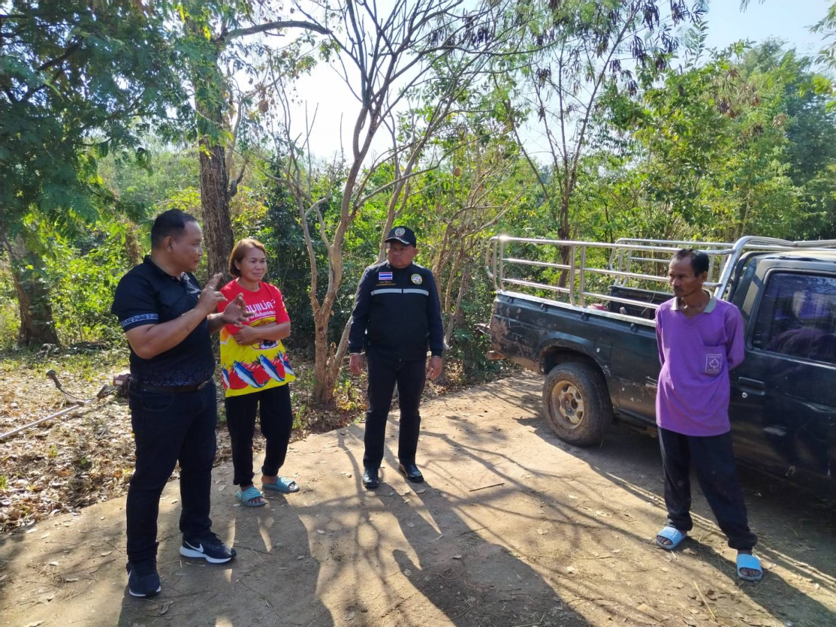 ลงพื้นที่สำรวจความเสียหายจากเหตุเพลิงไหม้