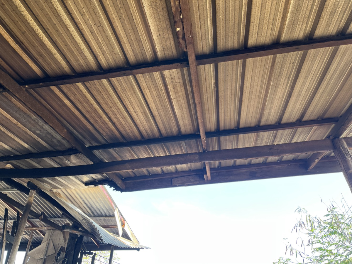 ลงพื้นที่สำรวจความเสียหายจากเหตุเพลิงไหม้