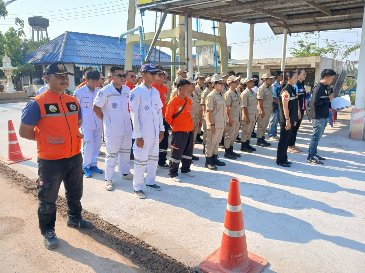พิธีเปิดจุดบริการประชาชนช่วงเทศกาลสงกรานต์ พ.ศ.2569
