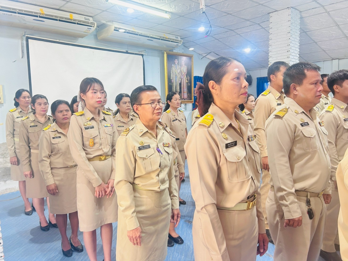 พิธีถวายราชสักการะและถวายราชสดุดีหน้าพระบรมฉายาลักษณ์ พระบาทสมเด็จพระจุลจอมเกล้าเจ้าอยู่หัว เนื่องในวันท้องถิ่นไทย ประจำปี 2568 
