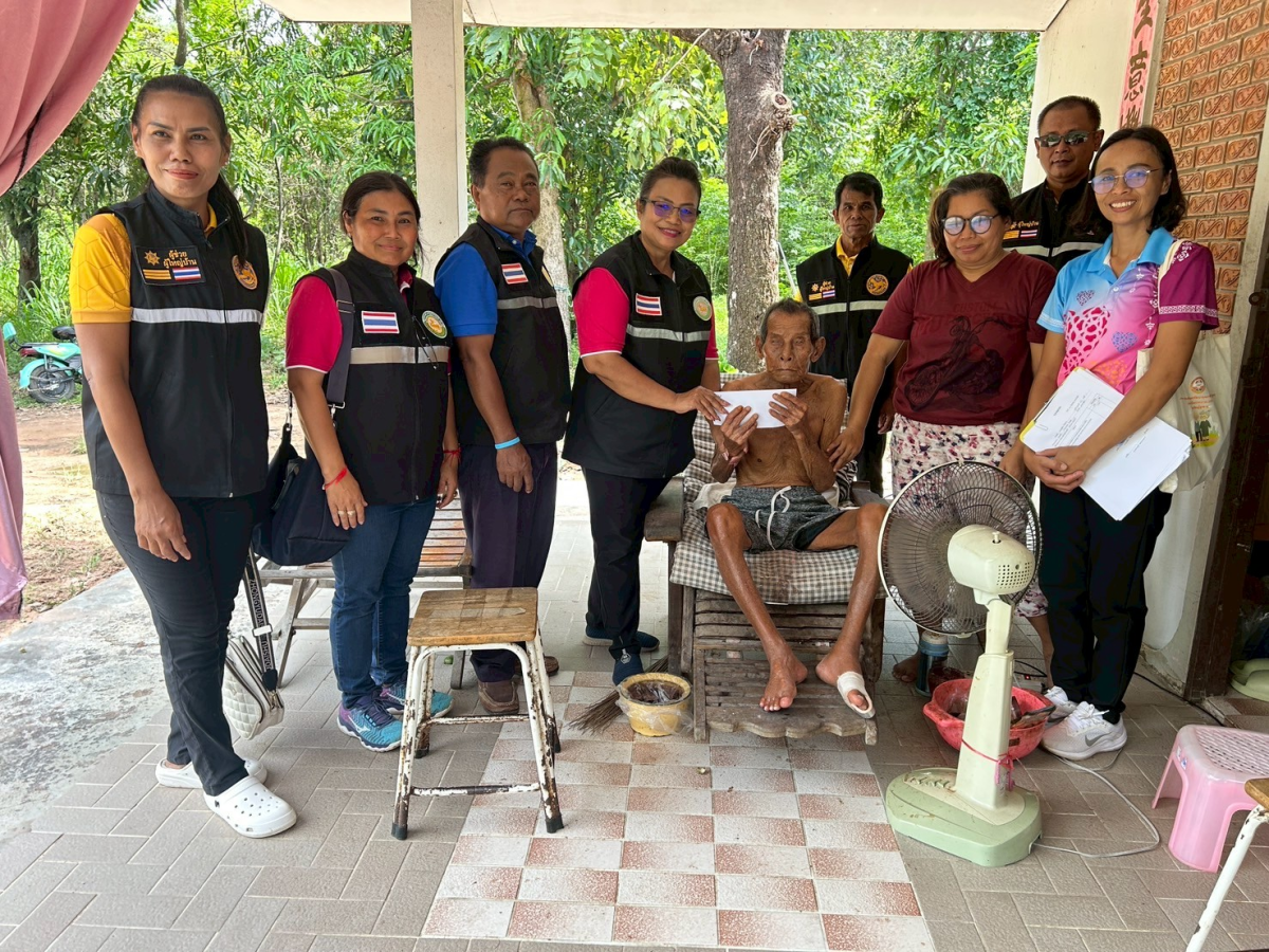 โครงการช่วยเหลือผู้ยากไร้" ประจำปีงบประมาณ 2568 จำนวน 48 ราย