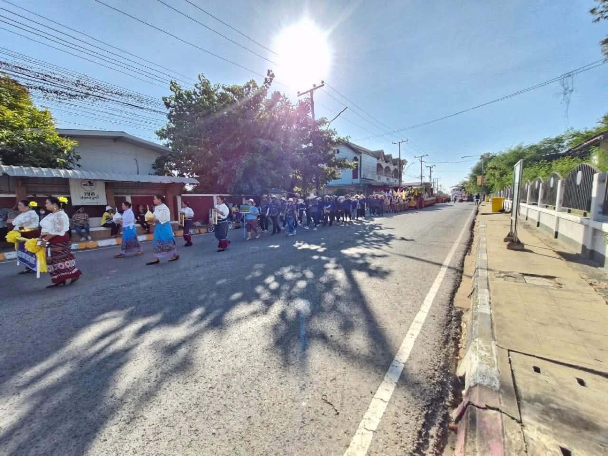 ร่วมกิจกรรมงาน “สืบสานตำนานข้าว และของดีอำเภอโนนสูง ประจำปีงบประมาณ 2568