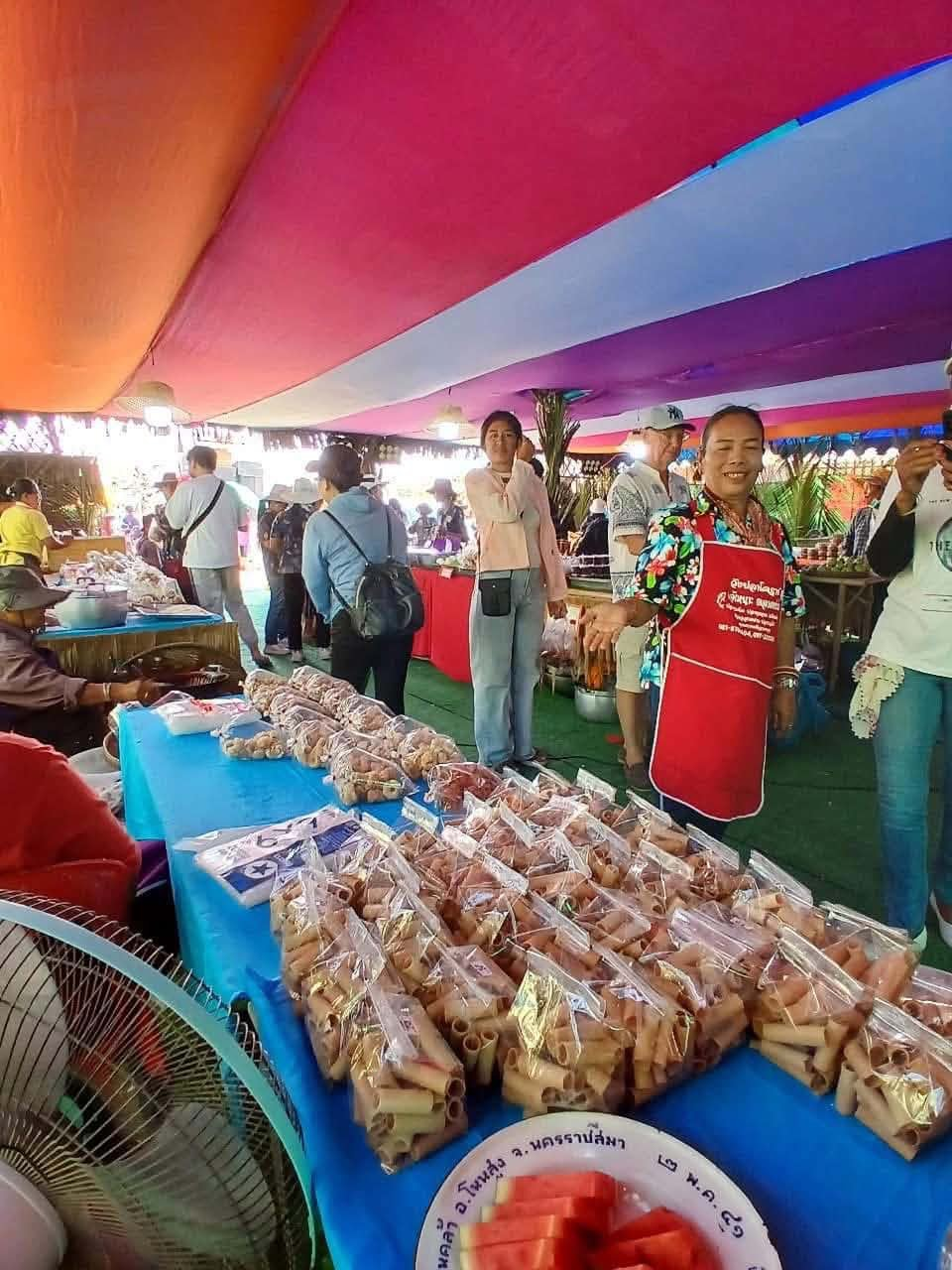 ร่วมกิจกรรมงาน “สืบสานตำนานข้าว และของดีอำเภอโนนสูง ประจำปีงบประมาณ 2568