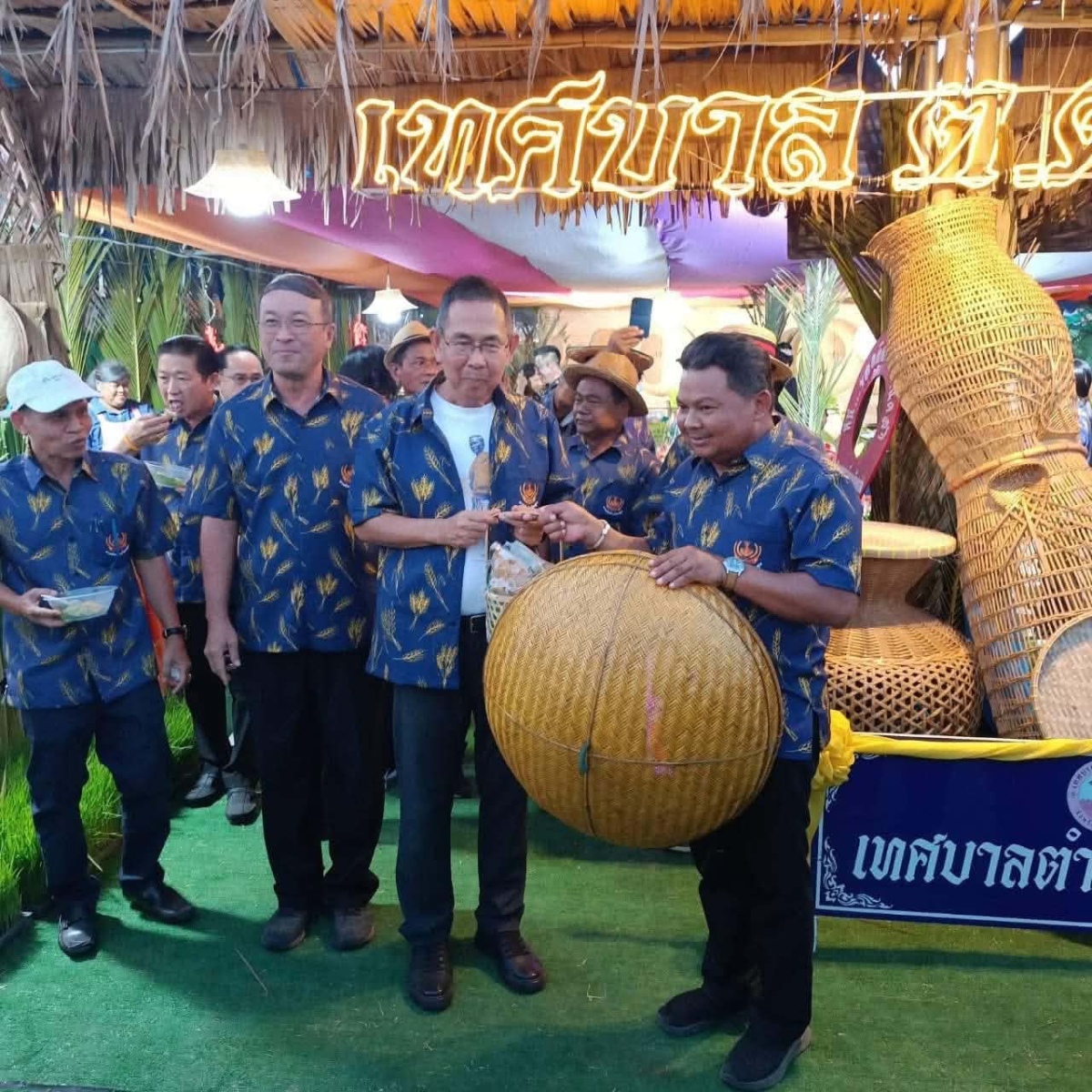 ร่วมกิจกรรมงาน “สืบสานตำนานข้าว และของดีอำเภอโนนสูง ประจำปีงบประมาณ 2568